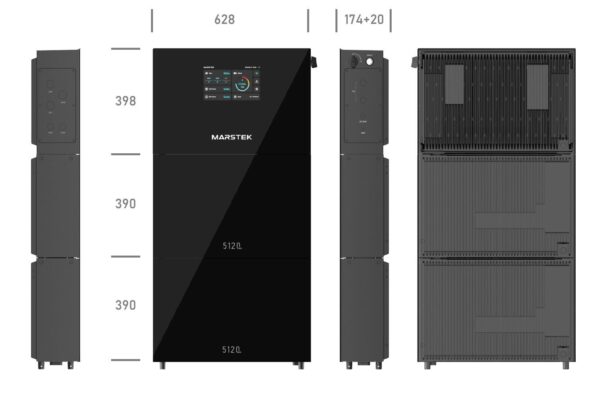 MARS I PLUS &  MARS II <span class="no-bold"><br>Modulair thuisbatterijen uitbreidbaar tot 30kWh en 45kWh<span> - Afbeelding 2