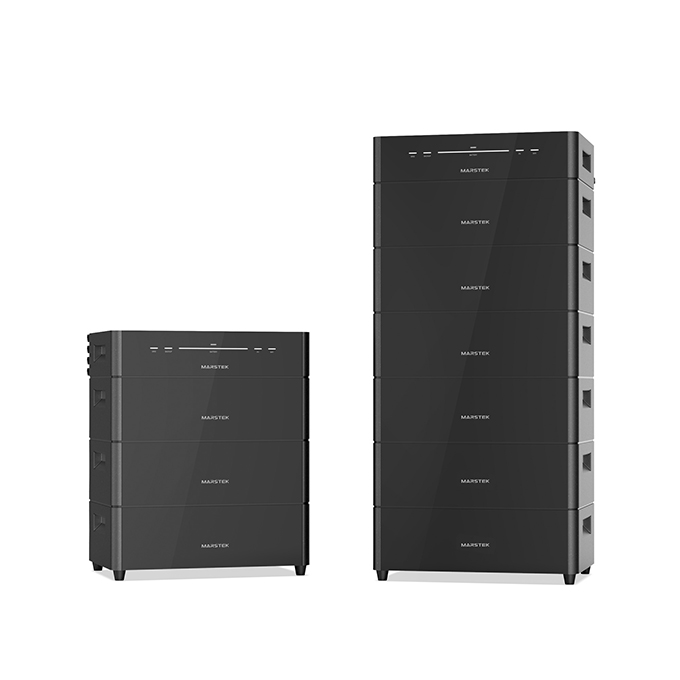 Marstek Venus D gestapeld